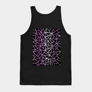 Shades Of Purple Geometric Tank Top